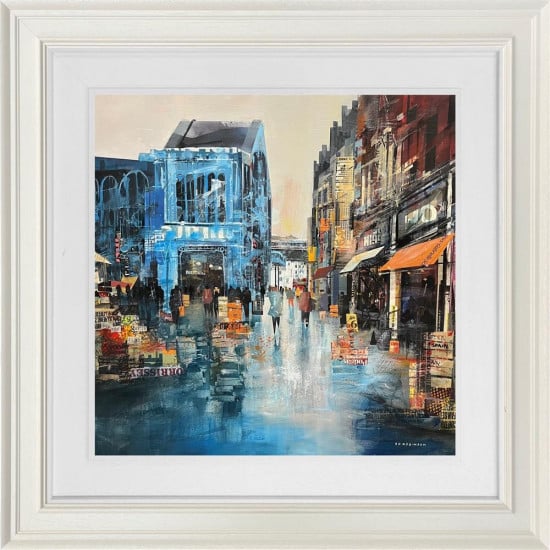 Borough Market Reflections - Original - Framed Borough Market Reflections - Original - Framed