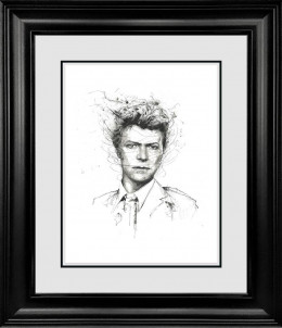 Bowie - Original - Black Framed