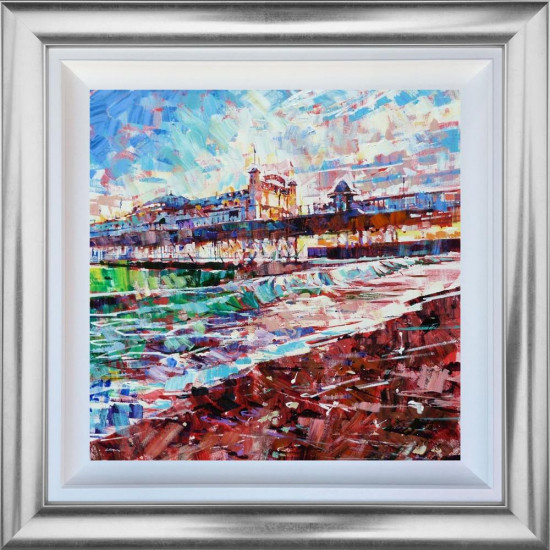Brilliant Shades Of Brighton - Original - Framed Brilliant Shades Of Brighton - Original - Framed