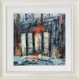 Brooklyn Views - Original - Framed Brooklyn Views - Original - Framed