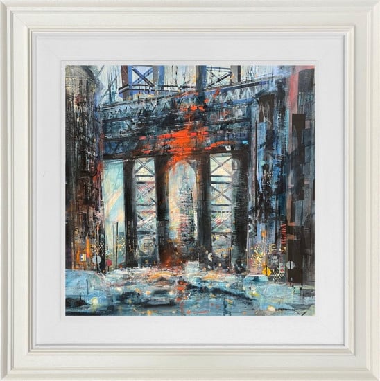 Brooklyn Views - Original - Framed Brooklyn Views - Original - Framed