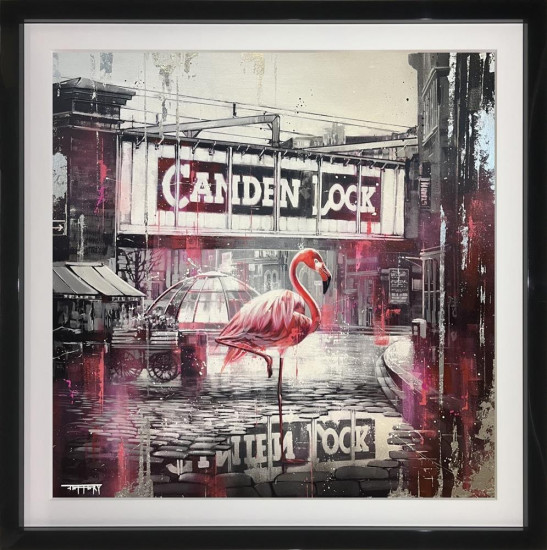 Camden Tourist - Original - Black Framed