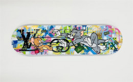 Catch Me If You Can - Skatedeck - Original - Framed