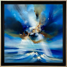 Celestial Tempest - Original - Framed