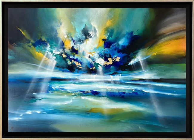 Celestial Waters - Original - Framed Celestial Waters - Original - Framed