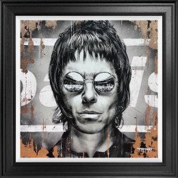 Champagne Supernova - Limited Edition - Black Framed