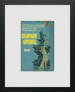 Champagne Supernova - Miniature - Limited Edition - Black Framed