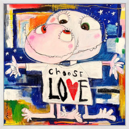 Choose Love - Original - Framed
