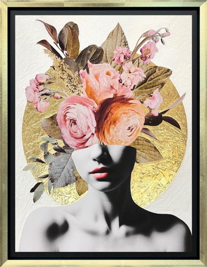 Chrysanthe - Original - Framed Chrysanthe - Original - Framed