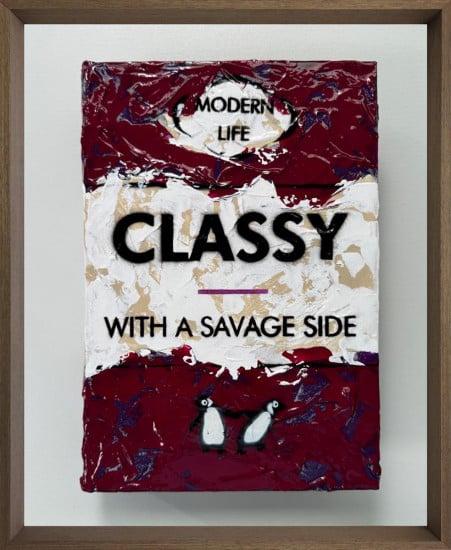 Classy - 3D Storybook - Original - Framed Classy - 3D Storybook - Original - Framed