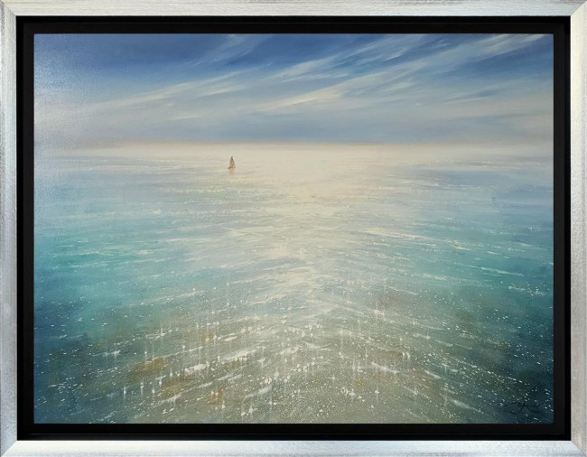 Clear Skies Ahead - Original - Framed Clear Skies Ahead - Original - Framed