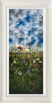 Clouds Over The Wild - Original - Framed