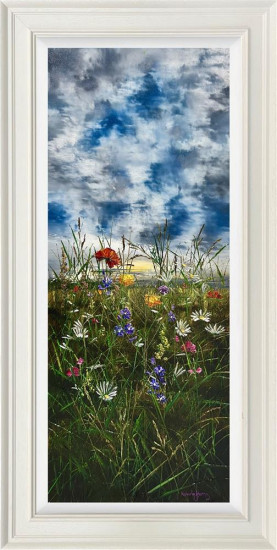 Clouds Over The Wild - Original - Framed Clouds Over The Wild - Original - Framed