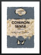 Common Sense... - Limited Edition - Black Framed