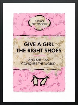 Conquer The World... - Limited Edition - Black Framed Conquer The World... - Limited Edition - Black Framed