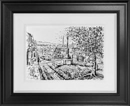 Contours Of Burford Hill - Study - Original - Framed