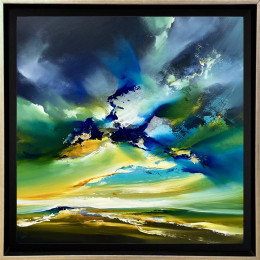 Cosmic Breaker - Original - Framed