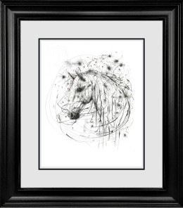 Cosmos - Original - Black Framed