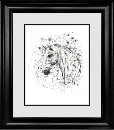 Cosmos - Original - Black Framed