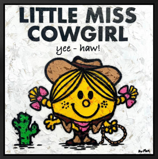 Cowgirl - The Untold Stories - Original - Black Framed Cowgirl - The Untold Stories - Original - Black Framed
