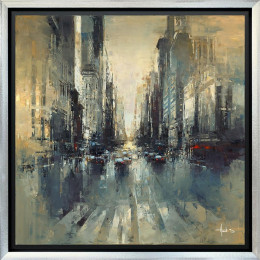 Crossing The Streets Of NYC - Limited Edition - Framed