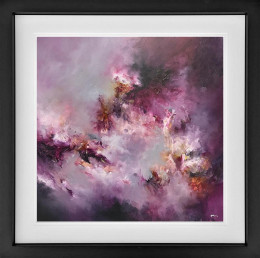 Damson Flame - Limited Edition - Black Framed