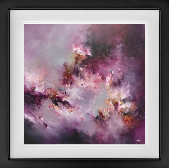 Damson Flame - Black Framed