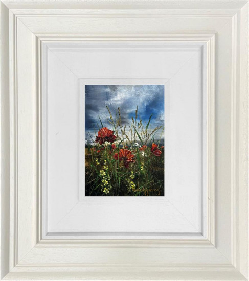 Dance Of The Tall Stems - Original - Framed Dance Of The Tall Stems - Original - Framed