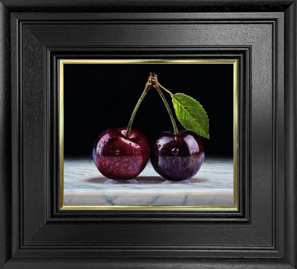 Dark Cherry - Original - Framed Dark Cherry - Original - Framed
