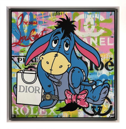 Dior Donkey - Original - Framed