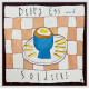 Dippy Egg And Soldiers  - Canvas Deluxe - Original - Framed