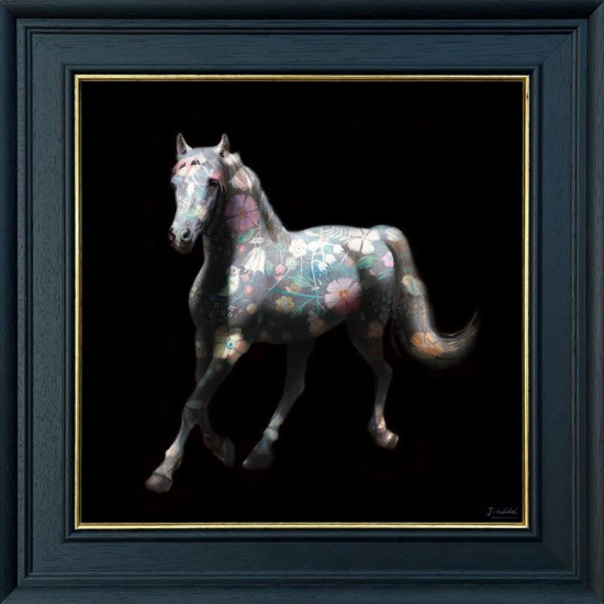 Disco Horse - Original - Framed Disco Horse - Original - Framed