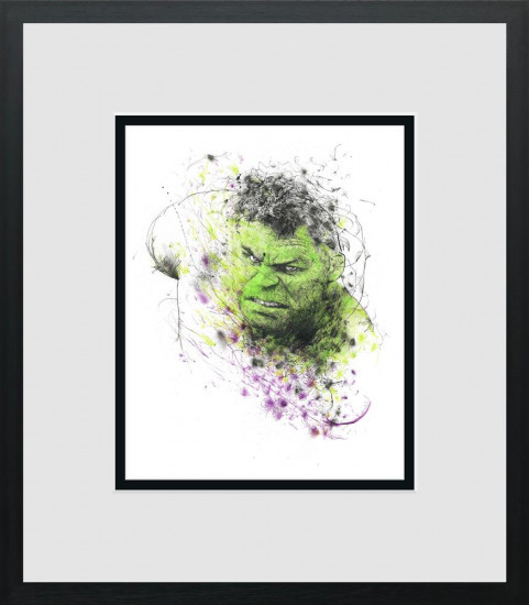 Don't Make Me Angry - Miniature - Black Framed Don't Make Me Angry - Miniature - Black Framed