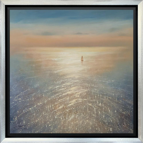 Drifting Free - Original - Framed Drifting Free - Original - Framed