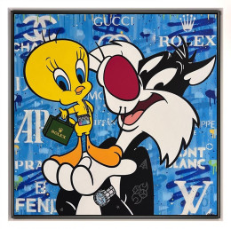 Dynamic Duo - Original - Framed