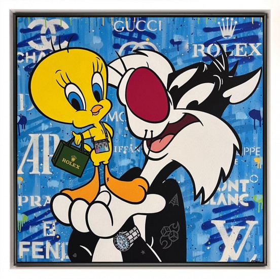Dynamic Duo - Original - Framed Dynamic Duo - Original - Framed