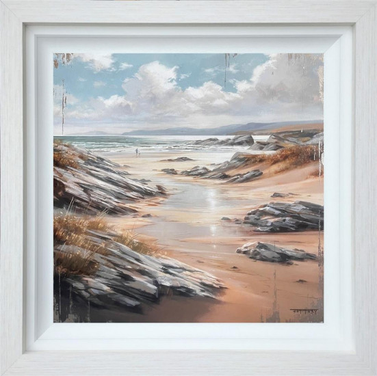 Echoes In The Sand - Original - Framed Echoes In The Sand - Original - Framed