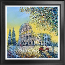 Echoes Of Rome - Original - Framed