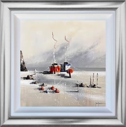 Echoes Of Saltwater - Original - Framed Echoes Of Saltwater - Original - Framed