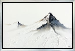 Echoes Of Snowlight - Original - Framed