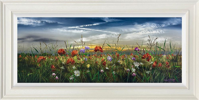 Echoes Of The Horizon - Original - Framed Echoes Of The Horizon - Original - Framed