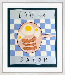 Eggs And Bacon - Original - Framed