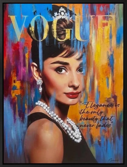 Elegance Is The Only Beauty - Original - Framed Elegance Is The Only Beauty - Original - Framed