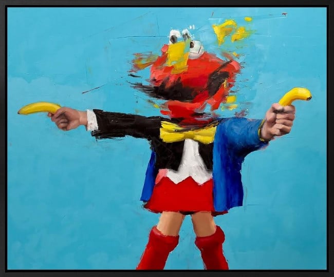 Elmo Unchained - Limited Edition - Black Framed Elmo Unchained - Limited Edition - Black Framed