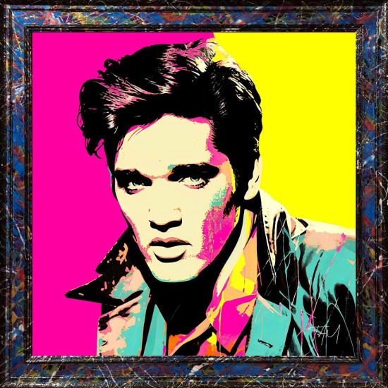 Elvis - Fabrica Collection - Framed