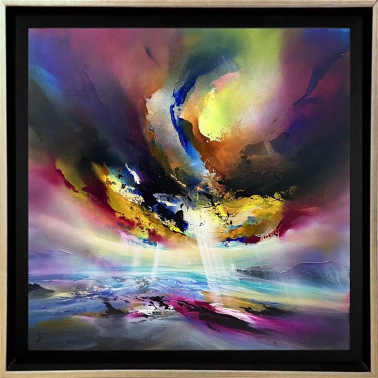 Elysian Waves - Original - Framed Elysian Waves - Original - Framed