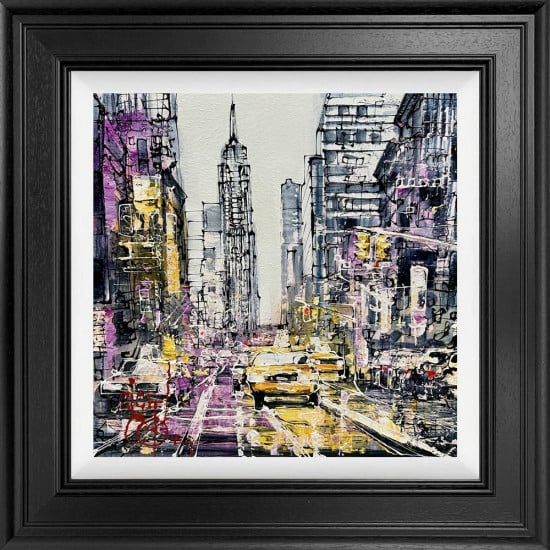 Empire Routes - Original - Framed Empire Routes - Original - Framed