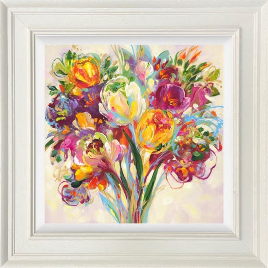 Enchanted Beauty - Limited Edition - White Framed Enchanted Beauty - Limited Edition - White Framed