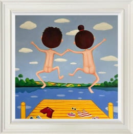 Enjoy Yourself, It's Later Than You Think - Original - Framed Enjoy Yourself, It's Later Than You Think - Original - Framed
