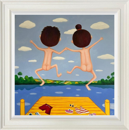 Enjoy Yourself, It's Later Than You Think - Original - Framed Enjoy Yourself, It's Later Than You Think - Original - Framed